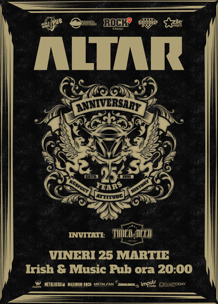 Concert aniversar Altar la Cluj!